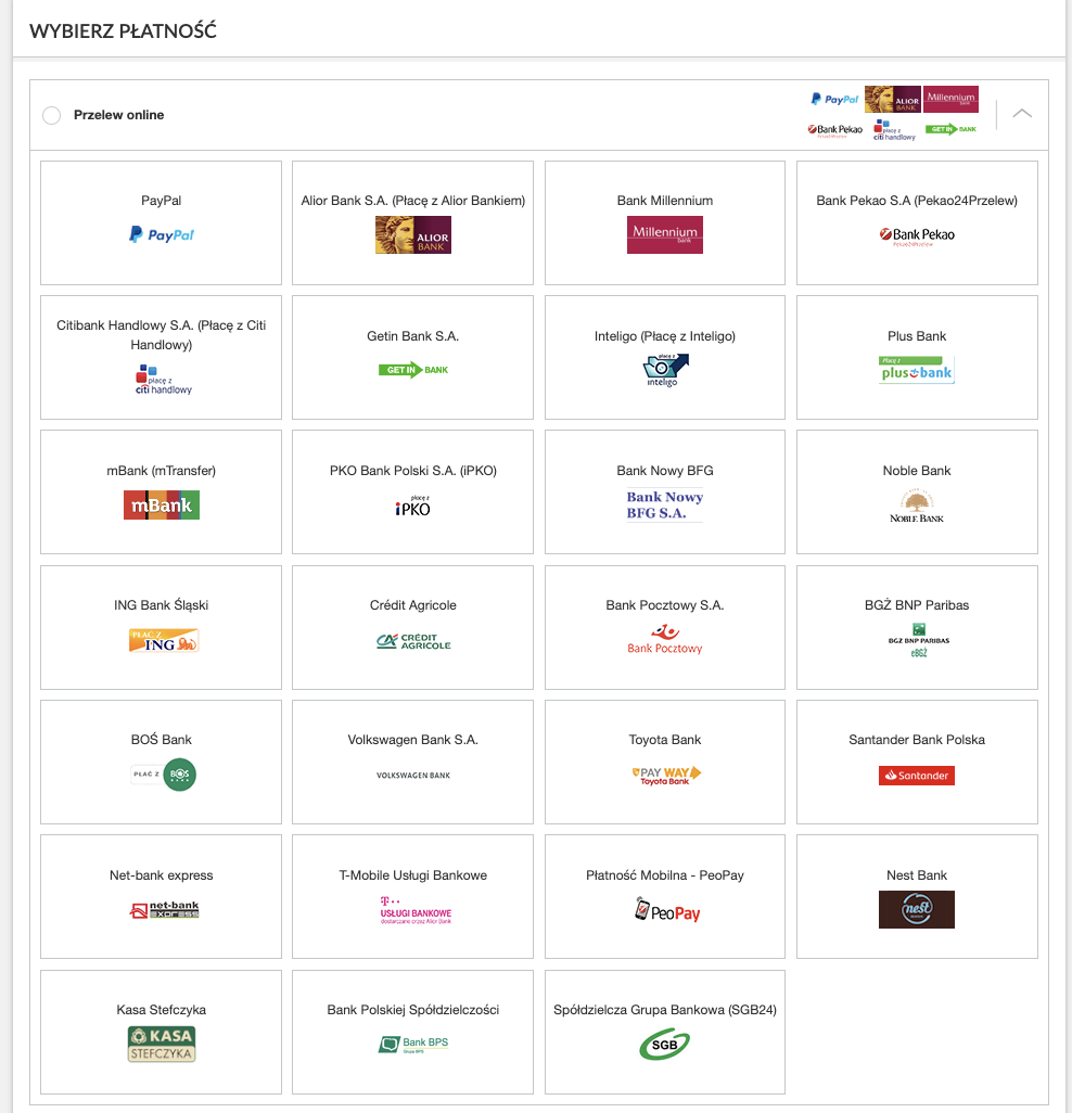 Uruchomienie płatności w panelu IdoBooking - Uruchomienie płatności w panelu IdoBooking