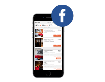 Booking Engine on Facebook