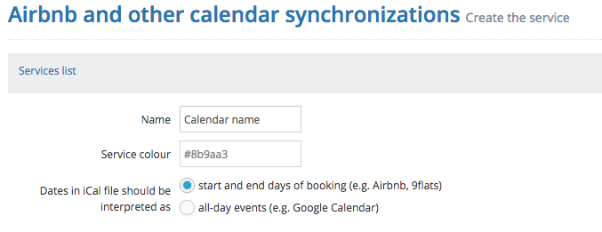 Calendar synchronization configuration in IdoSell Booking - Calendar synchronization configuration in IdoSell Booking
