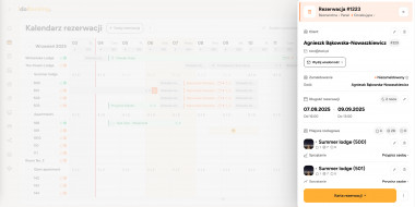 Multikalendarz do zarządzania rezerwacjami IdoBooking