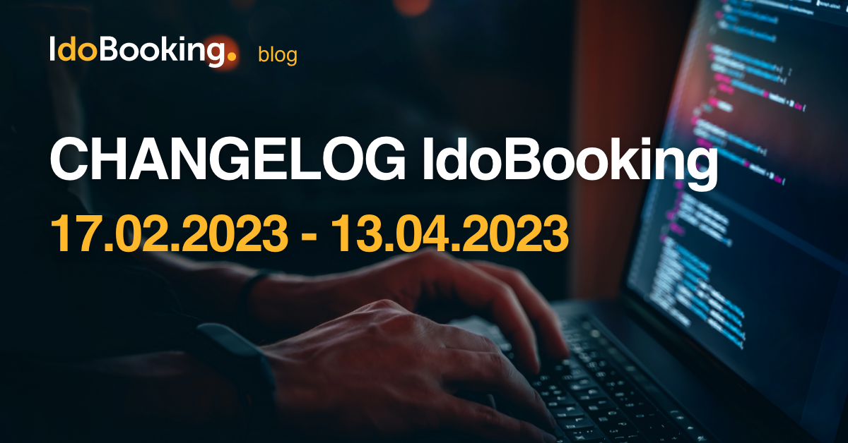 Changelog IdoBooking