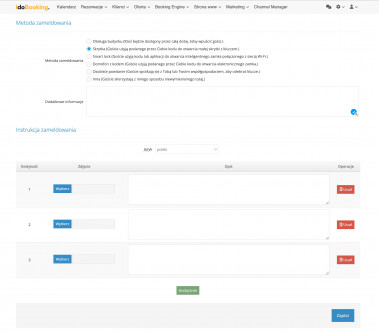 Instrukcje zameldowania w integracji z Airbnb - IdoBooking