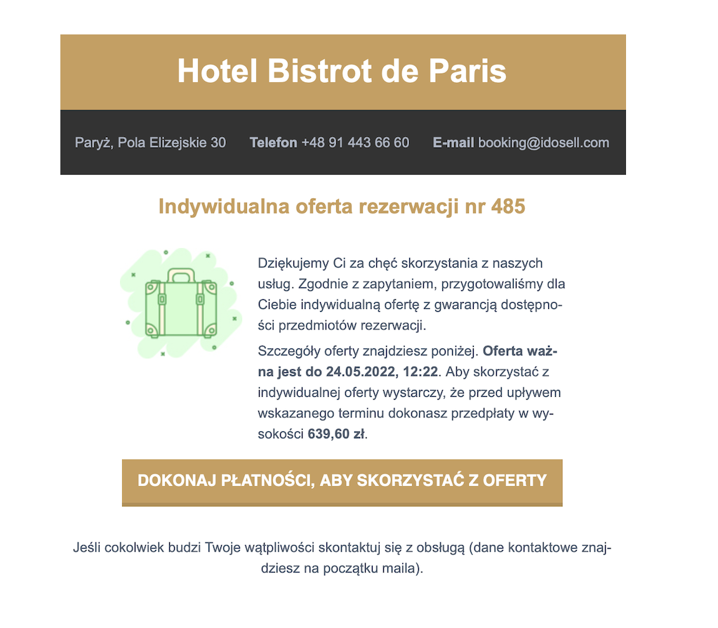 Indywidualna oferta