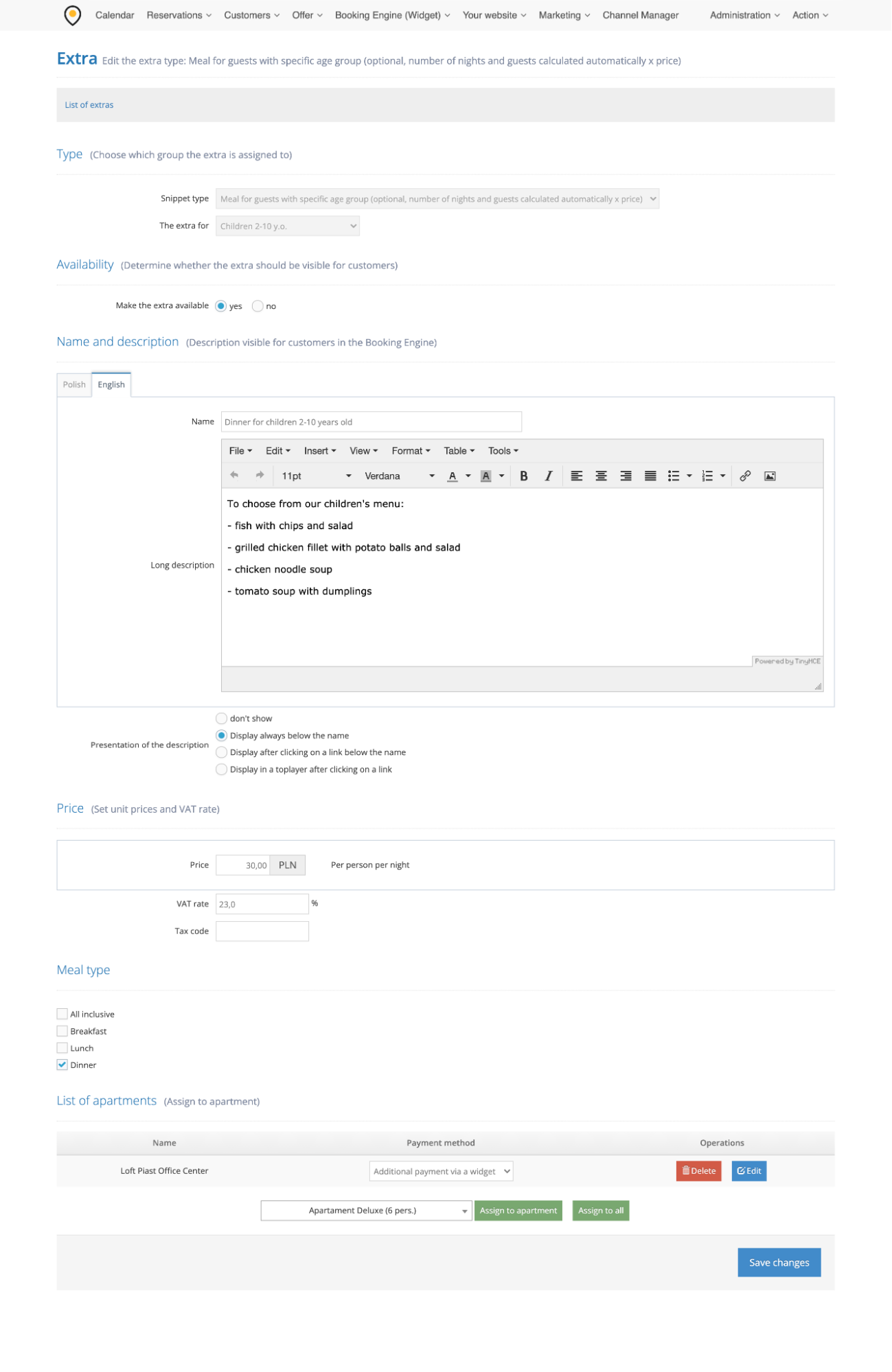 Adding extracts