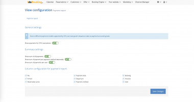 Payment report