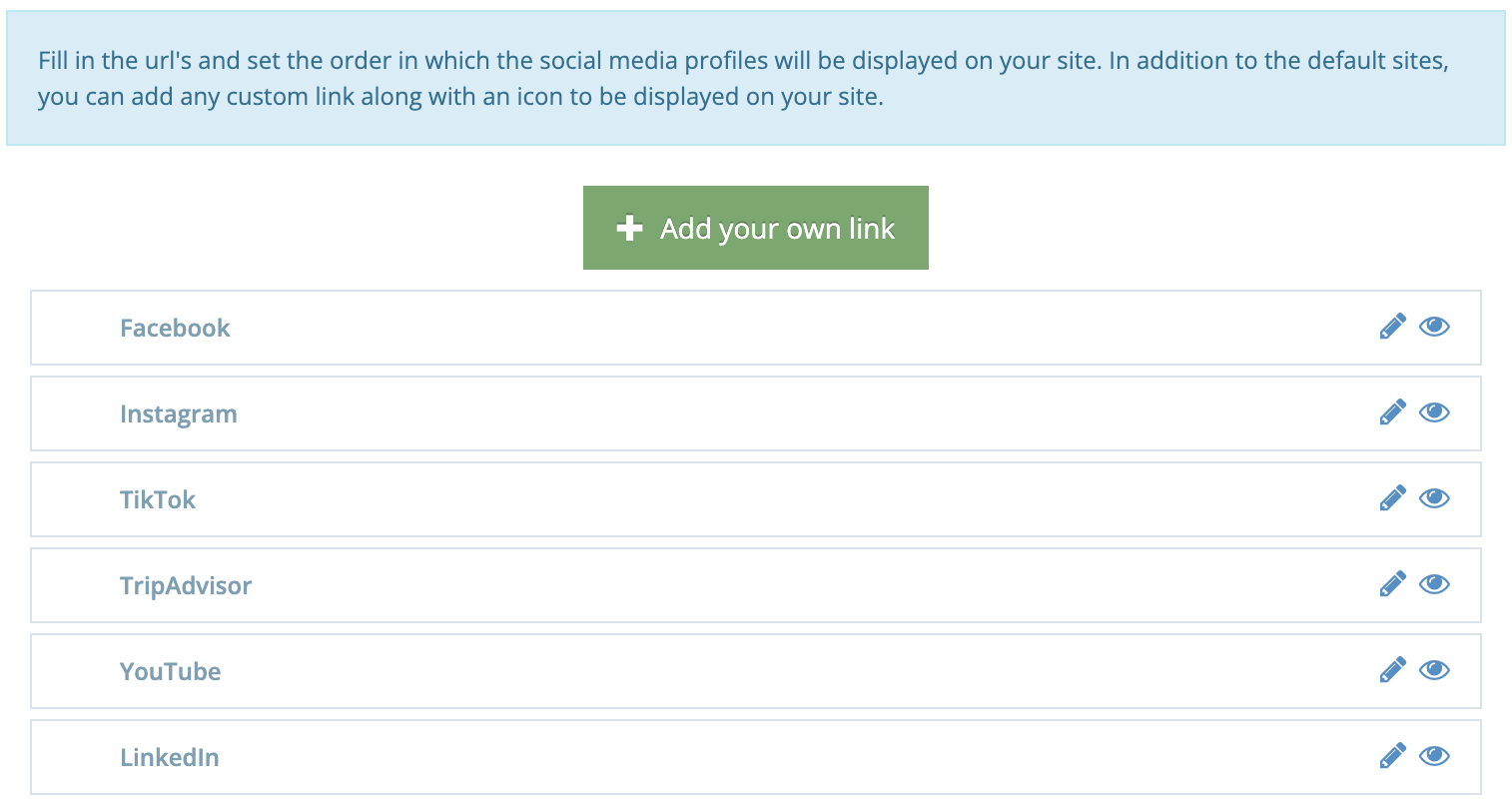 socialmedialinks