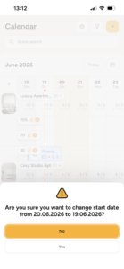 Drag& drop reservations in IdoBooking